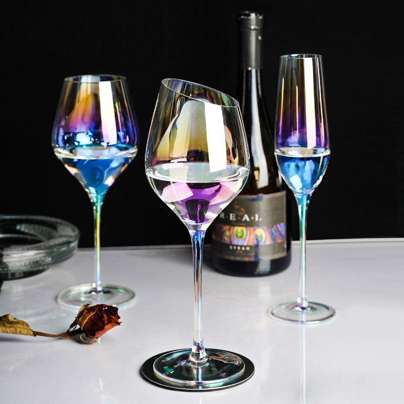 Gradient Nordic Red Wine Glasses