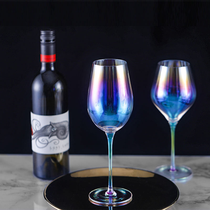 Gradient Nordic Red Wine Glasses